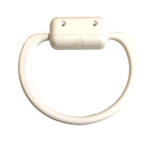 Towel Ring Holder In White