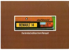Renault 14 Safrane Limited