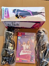 Let's Sing 2025 2-Mic Bundle Nintendo Switch Microphone Singing