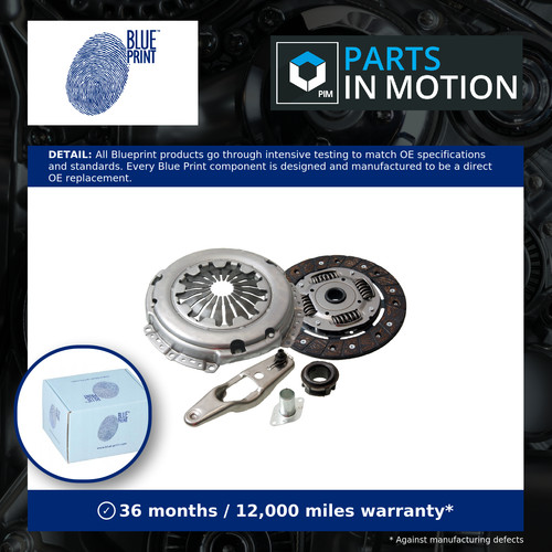 Clutch kit 3pc - clutch,