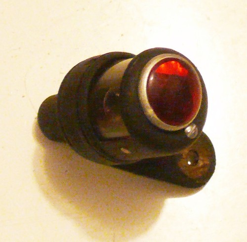 Vintage motorcycle tail light - vintage,