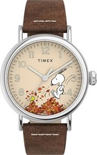 Timex x Peanuts Snoopy Men's Watch - Autumn Leaves - 40mm - TW2U86200VQ