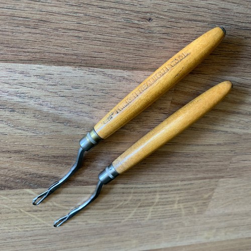 Vintage readicut wooden handle - wooden,