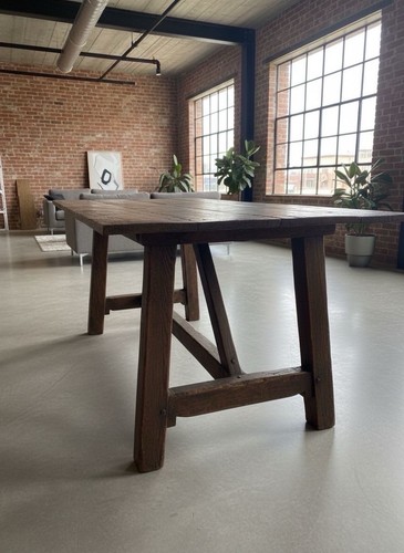 Catalan oak dining table - catalan,