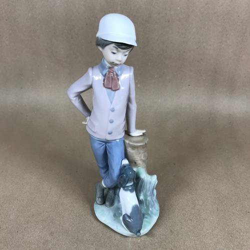 Lladro nao affectionate pup - affectionate,