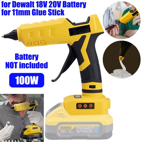 Cordless 100w hot glue gun - cordless,
