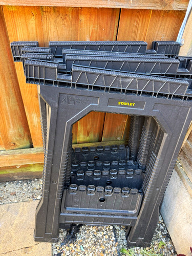 Stanley folding sawhorse - folding,