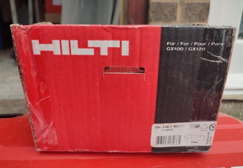 Hilti gx120 27mm nails - 27mm,