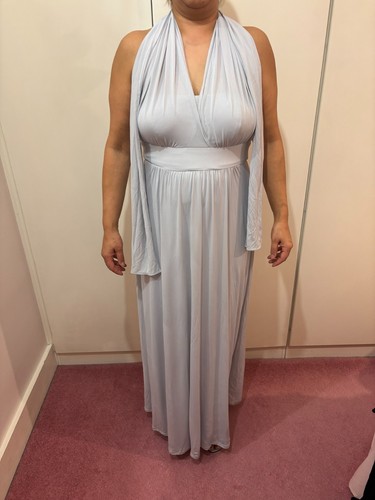 Bridesmaid dress silver - bridesmaid,