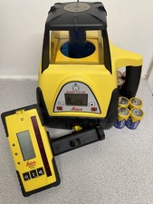 Leica Rugby 410 DG Dual Grade Rotating Laser Body with Alkaline Batteries