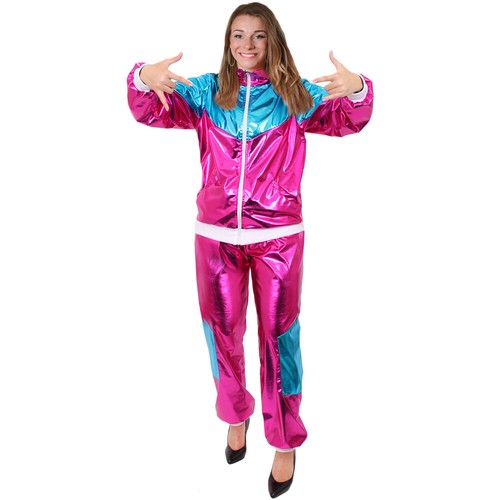 Ladies 1980s shell suit fancy - shell,