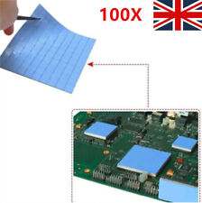 UK_100*Thermal Pad GPU CPU Heatsink Cooling Conductive Silicone Pads - 10x10x1mm