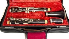 Buffet Crampon R13 Clarinet Grenadilla Wood Used with Case All Pads Replaced