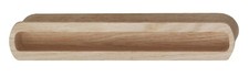 Pull Handle Wooden Inset