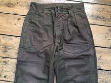 Nigel Cabourn Mainline WW2 Windproof Camo SAS British Army Battledress Trousers