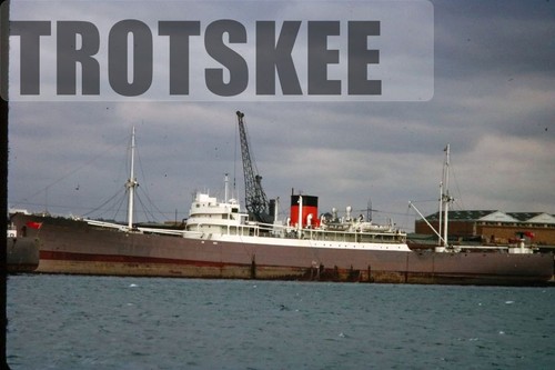 35mm slide ocean liner rms - 35mm,