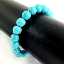 10mm Handmade Gemstone Round Beaded Stretch Bracelet Healing Balance Women