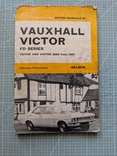 P.Olyslager Vauxhall Victor & Victor 2000 FD Series (From 1967) Manual