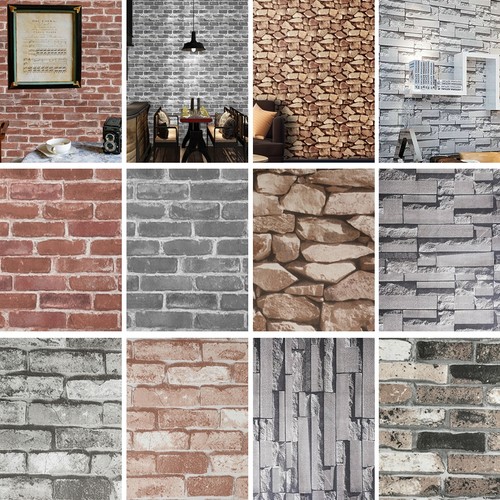 Rustic brick effect - brick, 3d