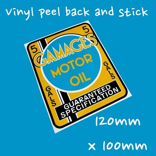 Gamages motor oil vintage jug - vintage,