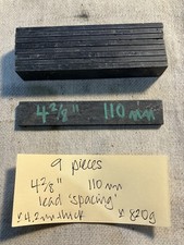 9 PIECES 4 2/8" / 110mm