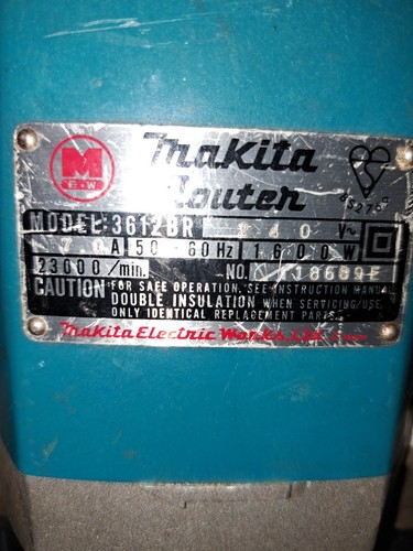 Makita 240v router - makita,
