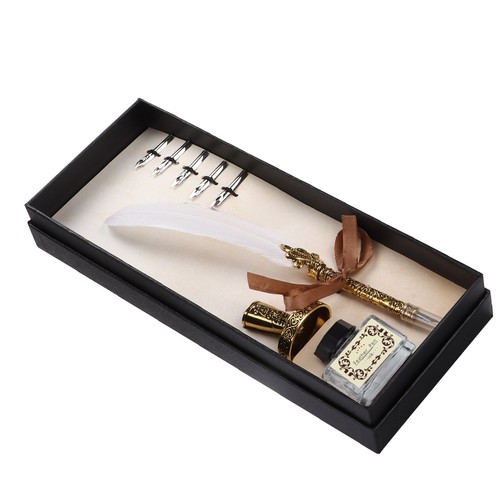 Feather pen set craft - feather,