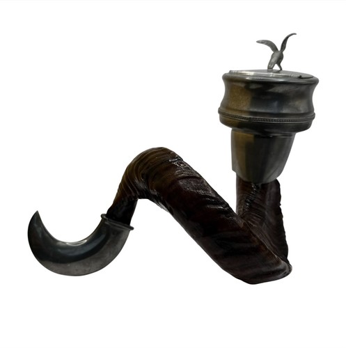 Antique scottish ram horn - antique,