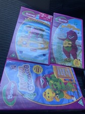 x3 Barney The Dinosaur VHS