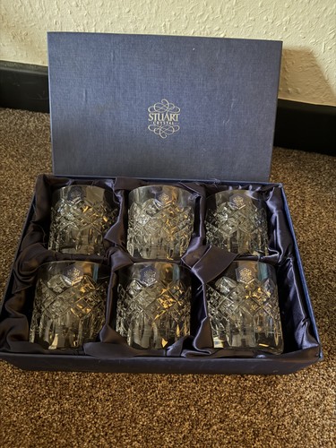 Stuart crystal whisky glasses