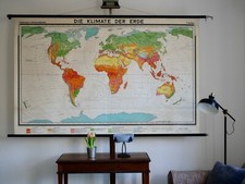 VINTAGE | SCHOOL WALL MAP
