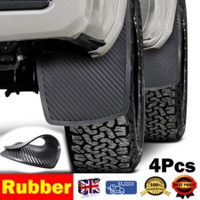 4x Car Rubber Mudflaps Heavy