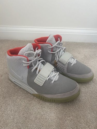 Nike air yeezy pure platinum - air, 2