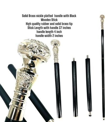Decorative walking stick with - stick,