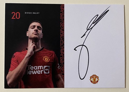 Diogo dalot signed clubcard - diogo,