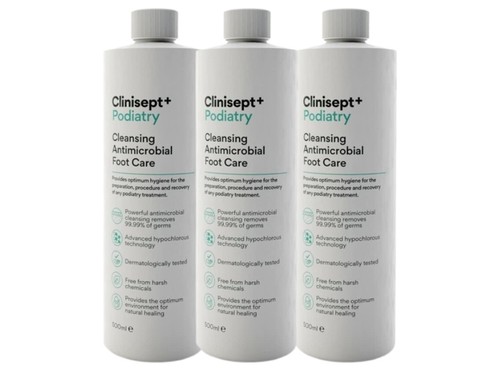 Clinisept podiatry 500ml - clinisept, x3
