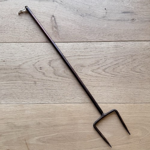 Vintage toasting fork rustic - toasting,