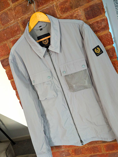 Belstaff grey polyester jacket - grey,