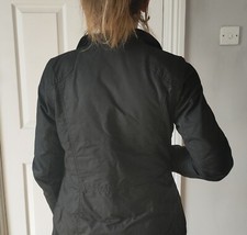 Ladies Barbour International wax jacket size 8,excellent condition,hardly worn