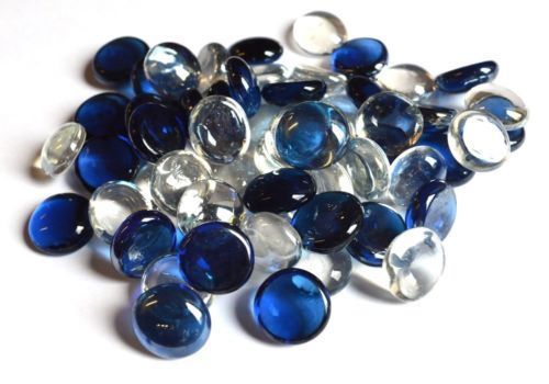 Glass pebbles vase - vase, wedding