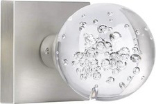 Pair of Glass Crystal Door