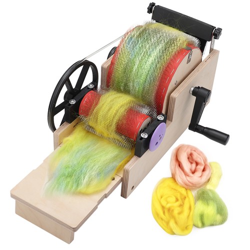 Wool drum carding - drum,