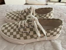 VANS checkerboard shoes size 4.5