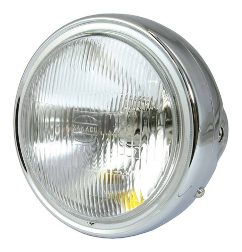 Replacement chrome headlight - replacement,