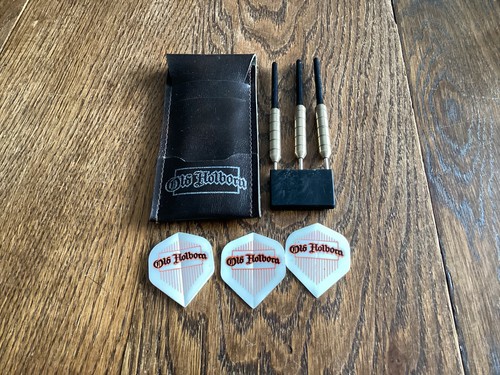 Vintage old holborn darts set - darts,