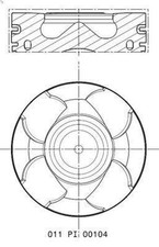 Piston MAHLE 011 PI 00104 000