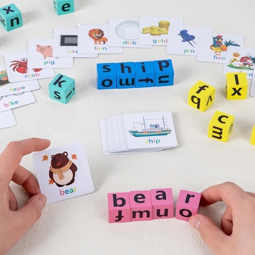 Kids spelling game - kids, letter