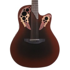 Ovation CE44-RRB Celebrity Elite Electro-Acoustic, Reverse Red Burst (B-stock)