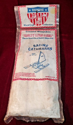 Brandine racing catamaran wood - brandine,