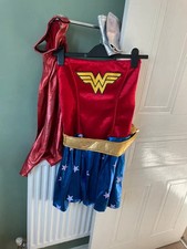 Wonder Woman red blue gold